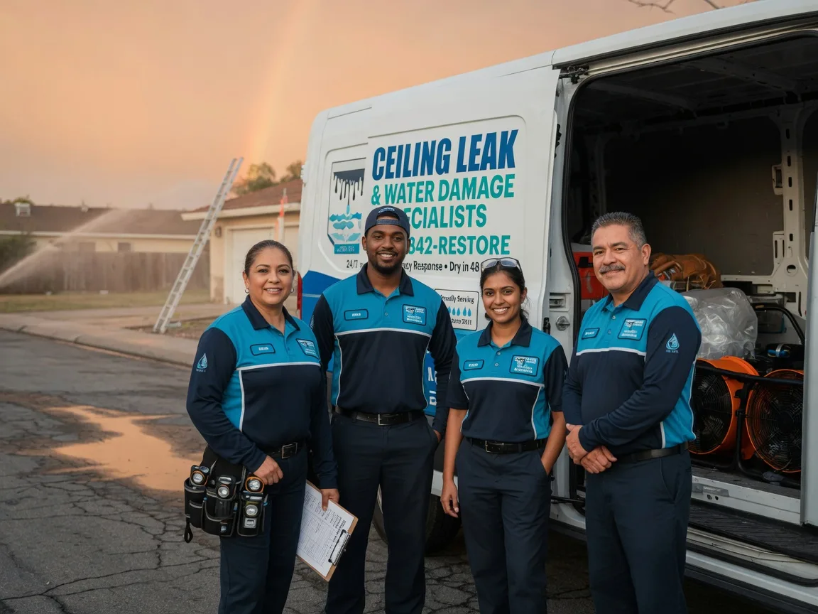 Ceiling Leak Cleanup company in Orient, WA