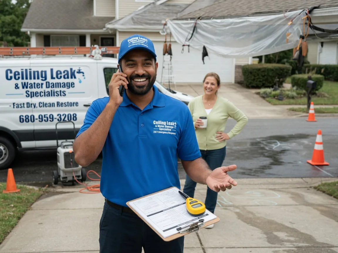 Ceiling Leak Cleanup Orient, WA FAQs